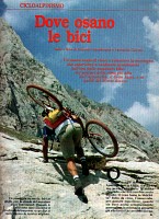 Eugenio Capodacqua arranca ai piedi del Pizzo Intermesoli