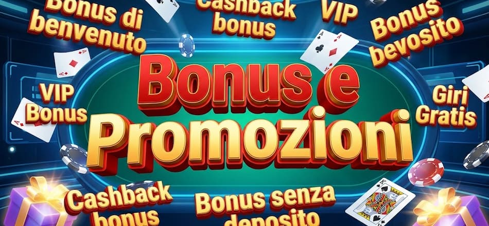 Bonus e Promozioni